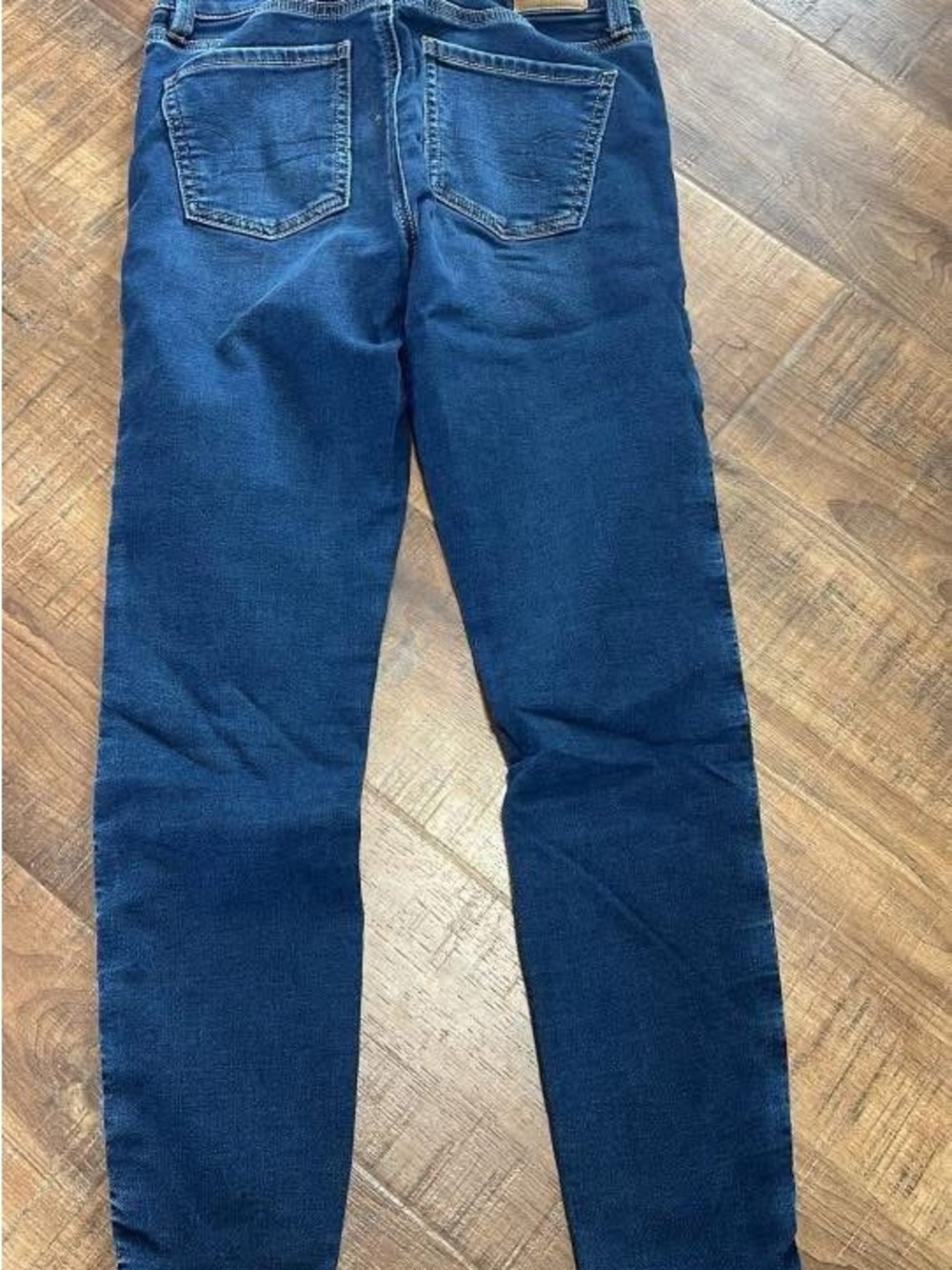 American Eagle Outfitters Women's Skinny Jeans - Dark Blue